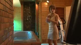 Der Schwanz wird beim Sport bearbeitet