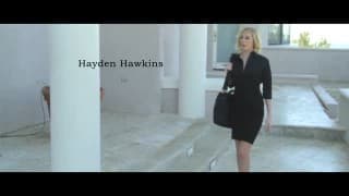 Blauer Schmetterling mit Hayden Hawkins