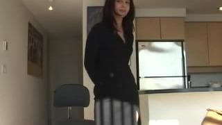 Luna Hunter in einem selbst gedrehten Porno