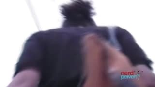 Mai Bailey sieht gut aus während sie bläst