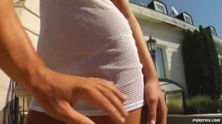 Die blonde Pam ist bereit zu ficken