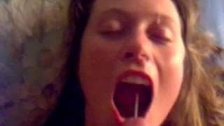 Eine gute Amateurszene mit einer Fotze