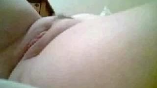 Muschi dieser Milf & ihr Dildo auf der Webcam