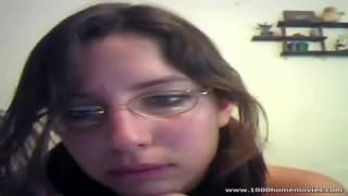 Eine heiße Masturbation von dieser Fotze