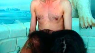 Heute ficken sie in zusammen in einem Iglu