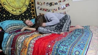 Sie lieben am Nachmittag Freude zu fühlen