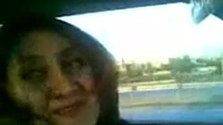 Nach einer Fahrt kehren sie zum Sex zurück