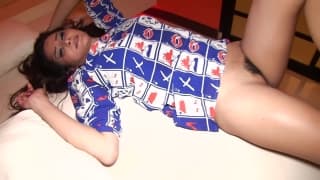 Angie ist sehr gut im Schwanzreiten