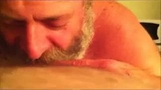 Harten Schwanz blasen und Sperma schmecken