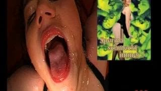 Heiße Schlampe in diesem harten Gangbang