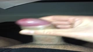 Sah einen Schwanz, der von einem Mobiltelefon aufgenommen wurde