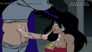 Cartoon Sex Batman fucking Wonder Woman Arsch und Creampie Cartoon Sex Batman fucking Wonder Woman Arsch und Creampie