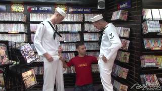 Conner Habib, Cole Streets und Cliff Jensen Conner Habib, Cole Streets und Cliff Jensen