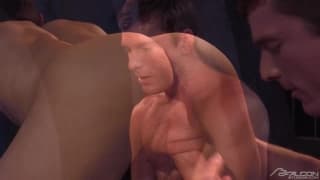 Ein Fick zwischen den schönen Pierre Fitch und Brent Corrigan Ein Fick zwischen den schönen Pierre Fitch und Brent Corrigan