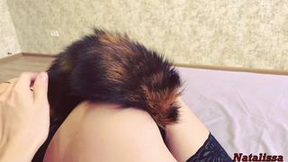 Wunderschöne Natalissa und ihr Analplug