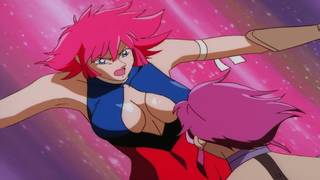 Die Oppais der Mädchen erregten uns immer im Hentai-Porno.