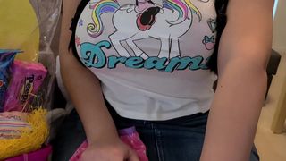 Nach der Fellatio wird Crystal Lust Daddy immer gut ficken