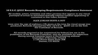 Twink Alex Jordan wird abspritzen