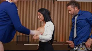 Egypt & Scott's Boardroom Threesome mit Abigaiil Morris Egypt & Scott's Boardroom Threesome mit Abigaiil Morris