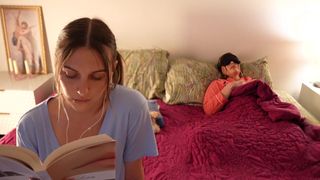 Zwei Mädchen mit Schwänzen, die so gute Freundinnen sind, dass sie sich gegenseitig oral verwöhnen